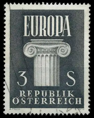 ÖSTERREICH 1960 Nr 1081 gestempelt 25CAFE