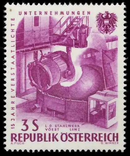 ÖSTERREICH 1961 Nr 1095 postfrisch 25CBC2