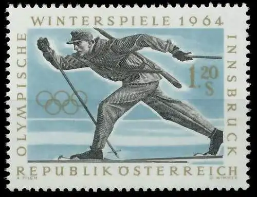 ÖSTERREICH 1963 Nr 1137 postfrisch 25CC26