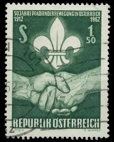 ÖSTERREICH 1962 Nr 1122 gestempelt 25CC62