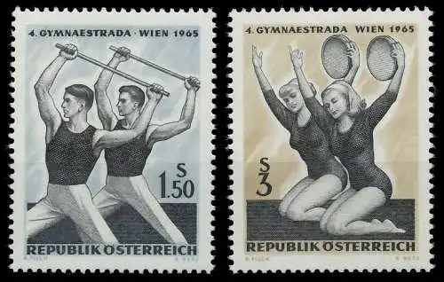 ÖSTERREICH 1965 Nr 1190-1191 postfrisch 263456