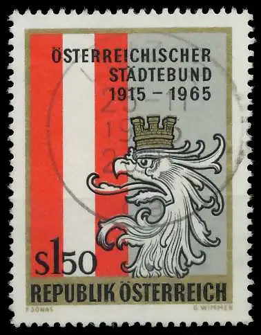 ÖSTERREICH 1965 Nr 1196 gestempelt 263476