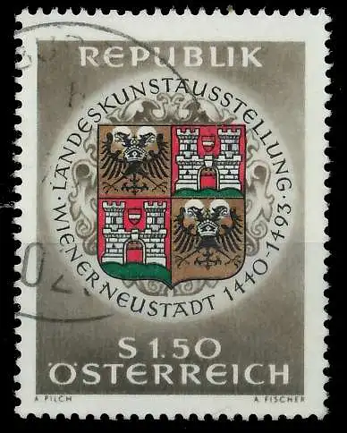 ÖSTERREICH 1966 Nr 1206 gestempelt 2634BA