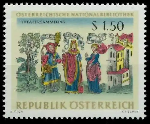 ÖSTERREICH 1966 Nr 1218 postfrisch 2634FE