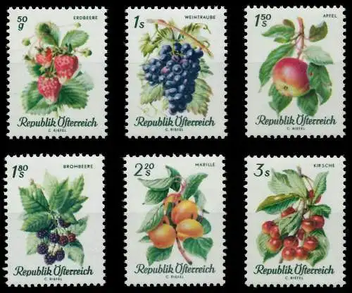 ÖSTERREICH 1966 Nr 1223-1228 postfrisch 263516