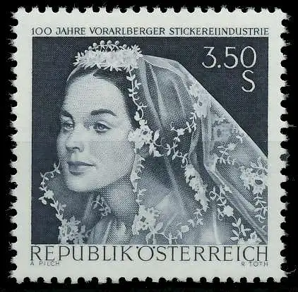 ÖSTERREICH 1968 Nr 1261 postfrisch 2635F2