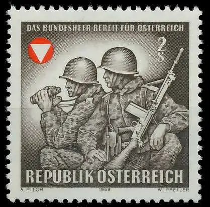 ÖSTERREICH 1969 Nr 1293 postfrisch 263696