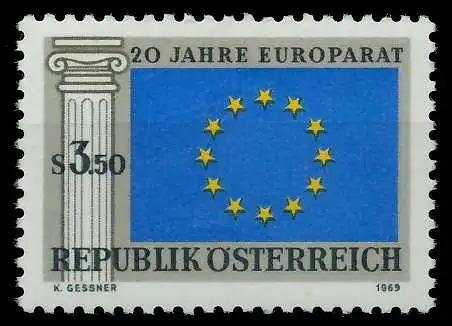 ÖSTERREICH 1969 Nr 1292 postfrisch 26369E