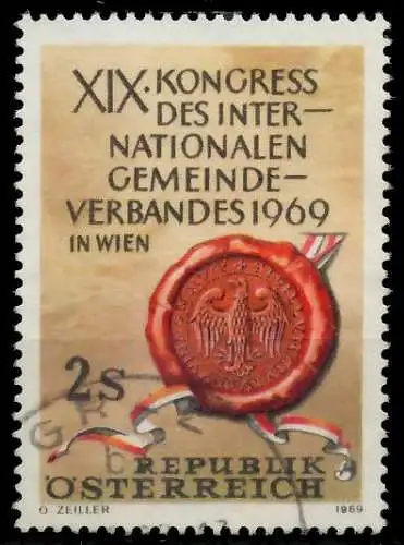ÖSTERREICH 1969 Nr 1303 gestempelt 2636BE