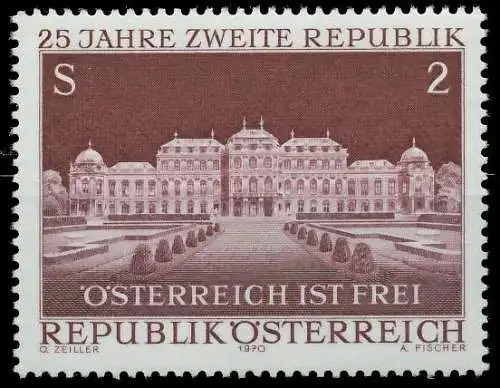ÖSTERREICH 1970 Nr 1323 postfrisch 263726