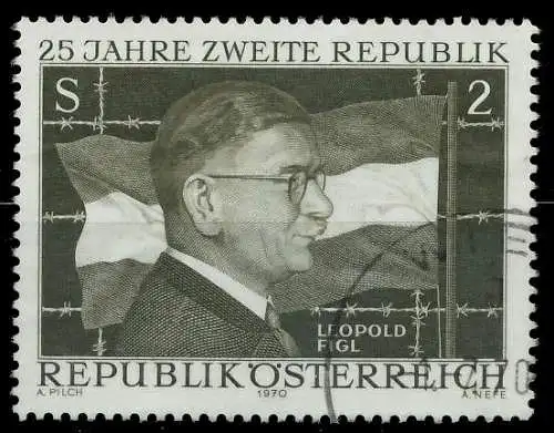 ÖSTERREICH 1970 Nr 1322 gestempelt 263742