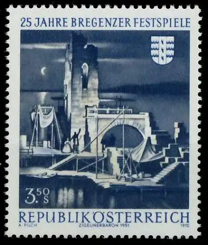ÖSTERREICH 1970 Nr 1334 postfrisch 263756