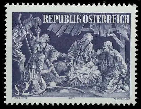 ÖSTERREICH 1970 Nr 1349 postfrisch 2637B2