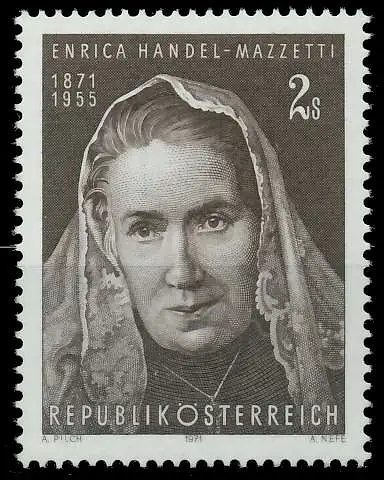 ÖSTERREICH 1971 Nr 1353 postfrisch 2637CE