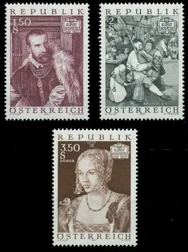 ÖSTERREICH 1971 Nr 1360-1362 postfrisch 2637D2