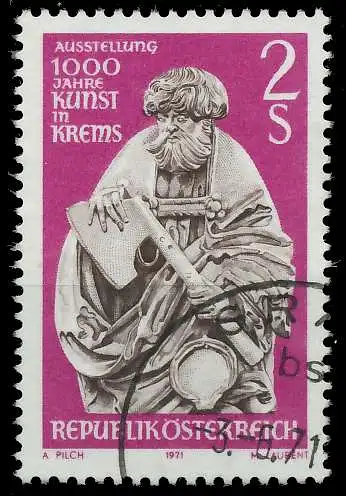 ÖSTERREICH 1971 Nr 1363 gestempelt 2637FE