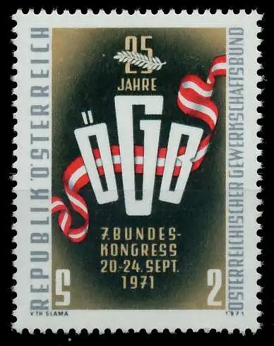 ÖSTERREICH 1971 Nr 1369 postfrisch 26380E