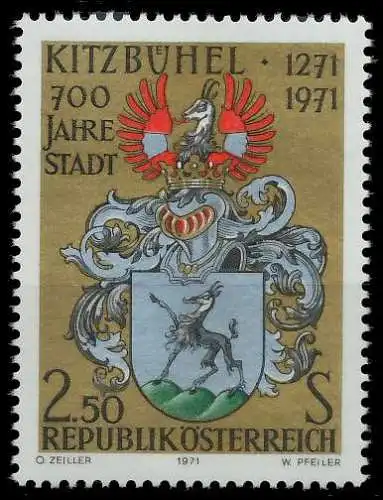 ÖSTERREICH 1971 Nr 1366 postfrisch 263812