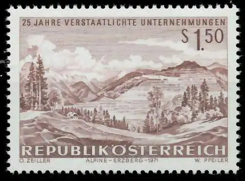 ÖSTERREICH 1971 Nr 1373 postfrisch 26384A