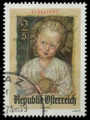 ÖSTERREICH 1971 Nr 1379 gestempelt 263866