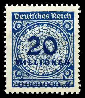 D-REICH INFLA Nr 319A postfrisch 6B47DA