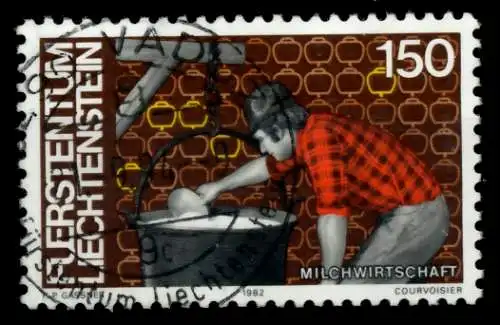 LIECHTENSTEIN 1982 Nr 805 zentrisch gestempelt 6E6A42