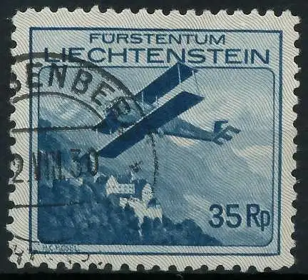 LIECHTENSTEIN 1930 Nr 111 gestempelt 28DF9E