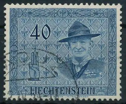 LIECHTENSTEIN 1953 Nr 318 gestempelt 28DFB2