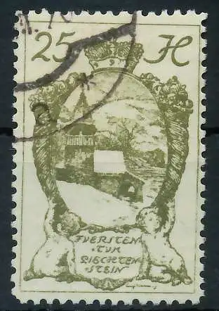 LIECHTENSTEIN 1920 Nr 29 gestempelt 28E086