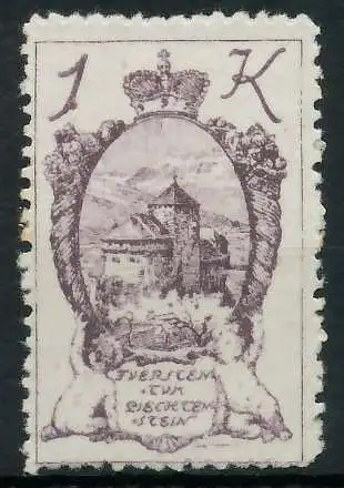 LIECHTENSTEIN 1920 Nr 35 postfrisch 28E0B6