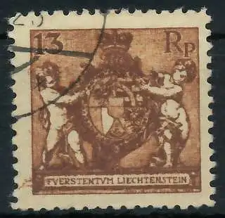 LIECHTENSTEIN 1921 Nr 51B gestempelt 28E0F2