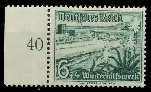 DEUTSCHES REICH 1937 Nr 654 postfrisch 8B0822