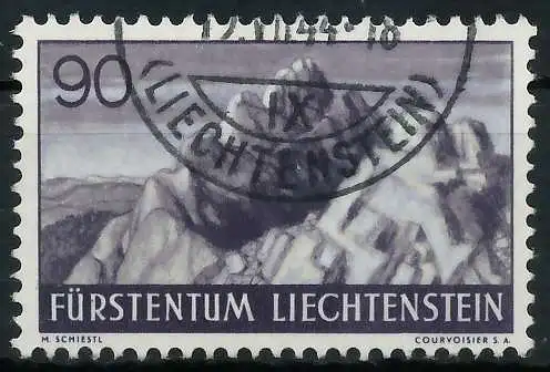 LIECHTENSTEIN 1937 Nr 166 gestempelt 28E1F2