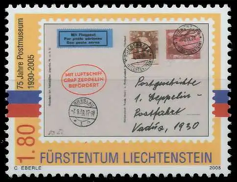 LIECHTENSTEIN 2005 Nr 1382 postfrisch 28E346
