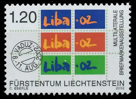 LIECHTENSTEIN 2002 Nr 1285 postfrisch 28E50A