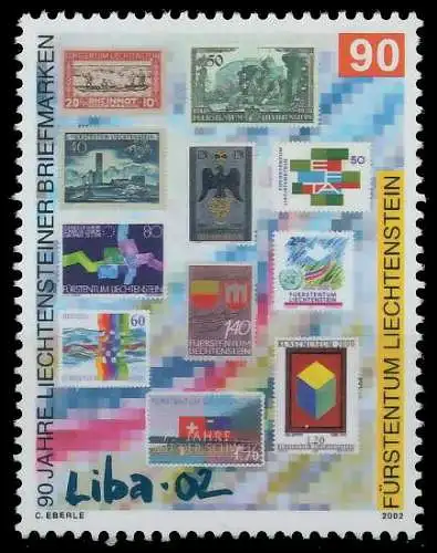 LIECHTENSTEIN 2002 Nr 1297 postfrisch 28E512