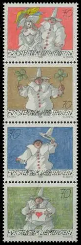 LIECHTENSTEIN 1998 Nr 1173-1176 postfrisch 4ER STR 28E5DE