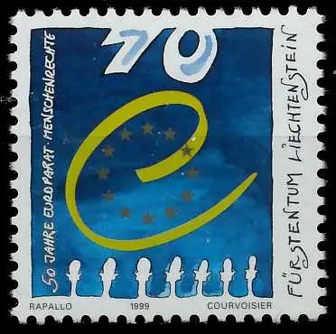 LIECHTENSTEIN 1999 Nr 1200 postfrisch 29850E