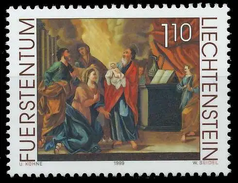 LIECHTENSTEIN 1999 Nr 1219 postfrisch 298552