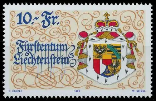 LIECHTENSTEIN 1996 Nr 1136 postfrisch 29869E