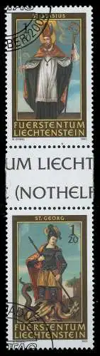 LIECHTENSTEIN 2003 Nr 1326 + 1327 gestempelt ZW-STEG PAA 2987D2