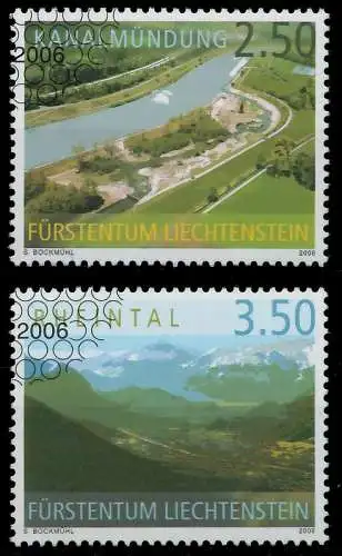 LIECHTENSTEIN 2006 Nr 1403-1404 gestempelt 2988CA