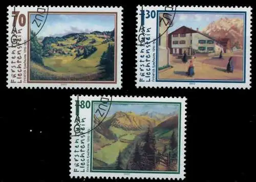 LIECHTENSTEIN 2002 Nr 1286-1288 gestempelt 298902