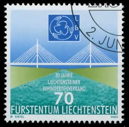 LIECHTENSTEIN 2003 Nr 1321 gestempelt 29890A