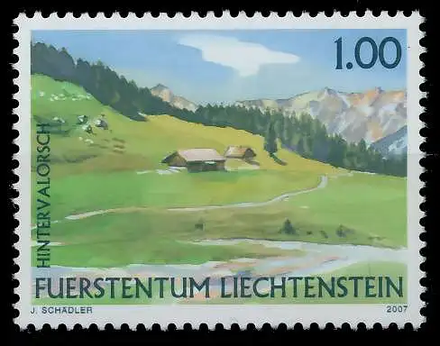 LIECHTENSTEIN 2007 Nr 1451 postfrisch 2989EE