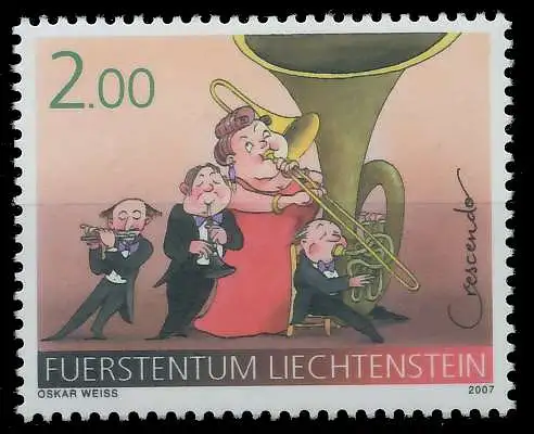 LIECHTENSTEIN 2007 Nr 1440 postfrisch 2989F2