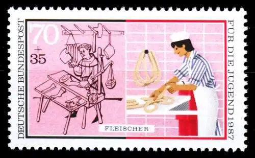 BRD BUND 1987 Nr 1317 postfrisch S74C952
