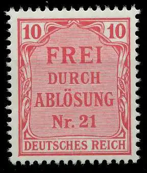 DEUTSCHES REICH DIENSTMARKEN 1903 05 Nr 4 postfrisch 86F3B6