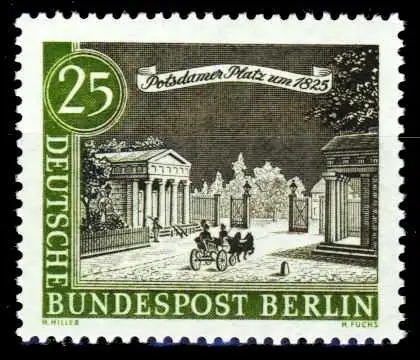 BERLIN 1962 Nr 222 postfrisch SD9D7B6