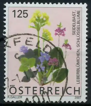 ÖSTERREICH 2007 Nr 2633 gestempelt 2EA752